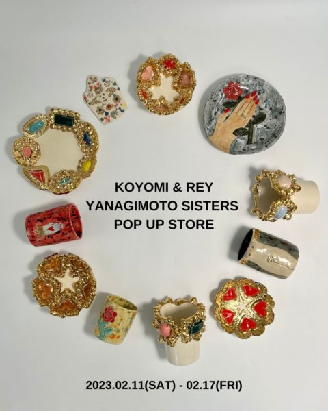 KOYOMI & REY YANAGIMOTO SISTERS POP UP STORE