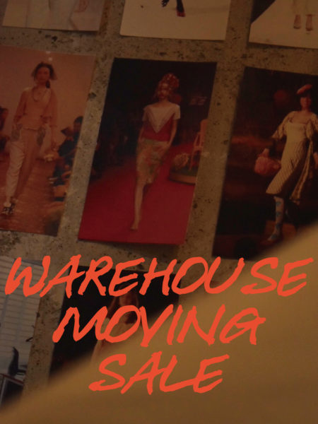 WAREHOUSE MOVING SALE